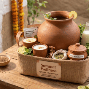 Summer Wellness" Hydration & Curd Hamper